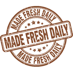Made fresh daily