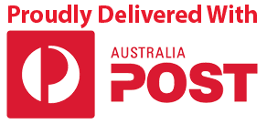 Proudly delivered with Australia Post